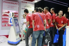 Robô Interativo da Aché no Notáveis do Ano 2015