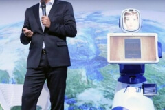 Robô Interativo da Amil no Seminário Amil 2020