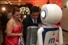 Robô fotográfico no aniversário da Luana em Montes Claros - MG