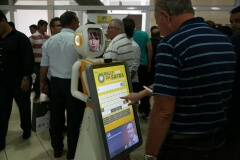 Robô Interativo da Bayer no Rally da Safra 2015