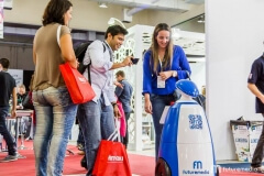 Robô Interativo na Brazil Promotion