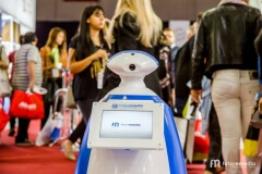 Robô Interativo na Brazil Promotion