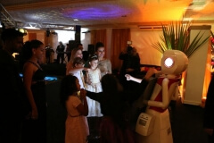 Robô fotográfico no casamento de Juliana e Gustavo em Niterói