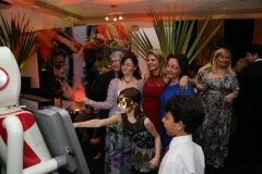 Robô fotográfico no casamento de Juliana e Gustavo em Niterói