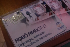 Robô Interativo da Maely no Festival Colibri