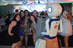 Robô Interativo da Maely no Festival Colibri