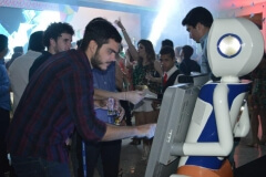 Robô Interativo da Maely no Festival Colibri