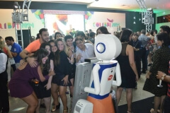 Robô Interativo da Maely no Festival Colibri