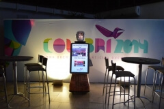 Robô Interativo da Maely no Festival Colibri