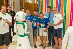 Robô fotográfico na 1ª Convenção Nacional DRPS Petrobras