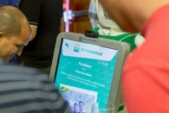 Robô fotográfico na 1ª Convenção Nacional DRPS Petrobras
