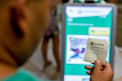 Robô fotográfico na 1ª Convenção Nacional DRPS Petrobras