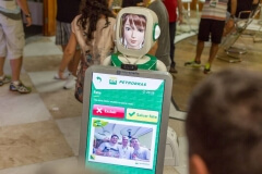 Robô fotográfico na 1ª Convenção Nacional DRPS Petrobras