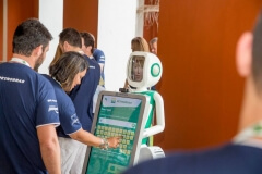 Robô fotográfico na 1ª Convenção Nacional DRPS Petrobras