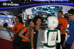 Robô Interativo da Petrobras - Salão do Automóvel de São Paulo
