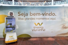 Robô Interativo na inauguração do Shopping Vila Velha - ES