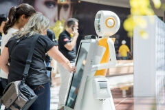 Robô Interativo na inauguração do Shopping Vila Velha - ES