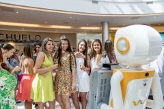 Robô Interativo na inauguração do Shopping Vila Velha - ES