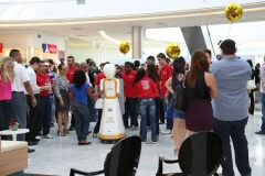 Robô Interativo na inauguração do Shopping Vila Velha - ES