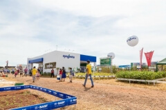 Robô Interativo da Syngenta na Showtec 2015