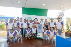 Robô Interativo da Syngenta na Showtec 2015