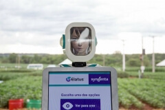 Robô Interativo da Syngenta na Showtec 2015
