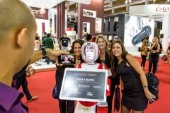Robô fotográfico da WCOMEXX - Hair Brasil 2014