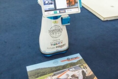 Robô Interativo da Wirtgen Group na Brazil Road Expo 2013