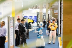 Robô Interativo da Wirtgen Group na Brazil Road Expo 2013