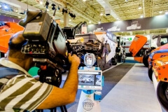 Robô Interativo da Wirtgen Group na Brazil Road Expo 2013