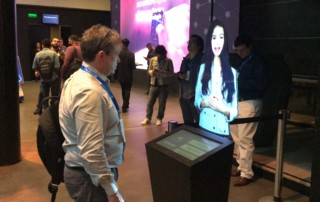 promotora holografica futuremedia