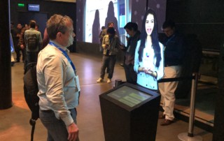 promotora holografica futuremedia