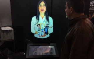 promotora holografica futuremedia