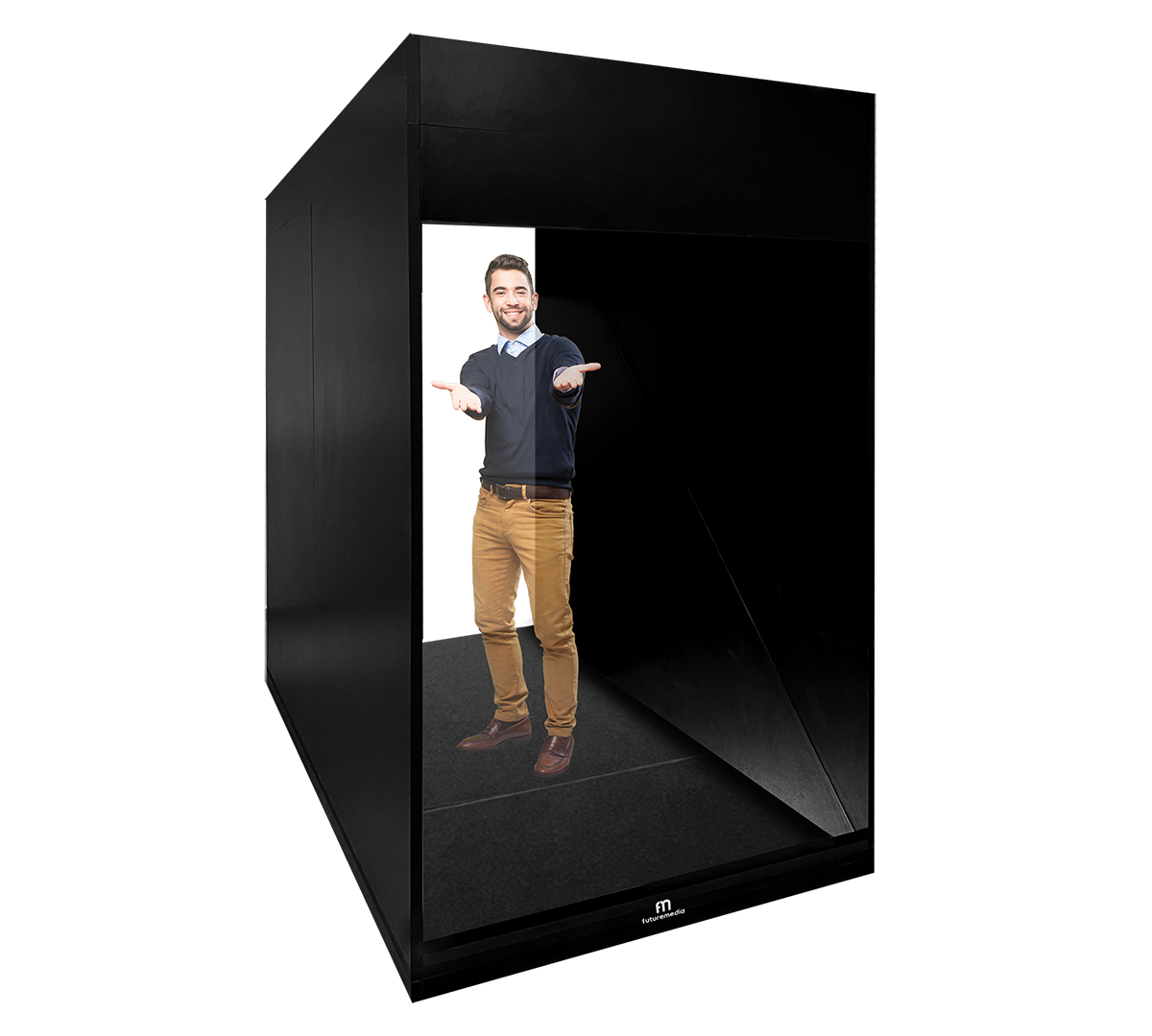 Holograma Box - Futuremedia - Mídias e Soluções Interativas para eventos